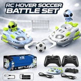 2.4G RC Dual Battle Bumper Cars – Rechargeable Two-Player Set with Light & Sound