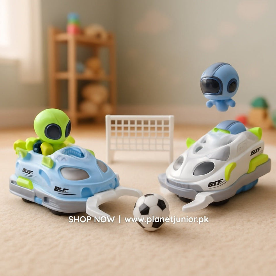 2.4G RC Dual Battle Bumper Cars – Rechargeable Two-Player Set with Light & Sound