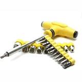 24 Pieces Socket and Bits Tool Set