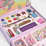 🌈 25+ Elements Mermaid Dream Glow Makeup & Jewellery Creative Box