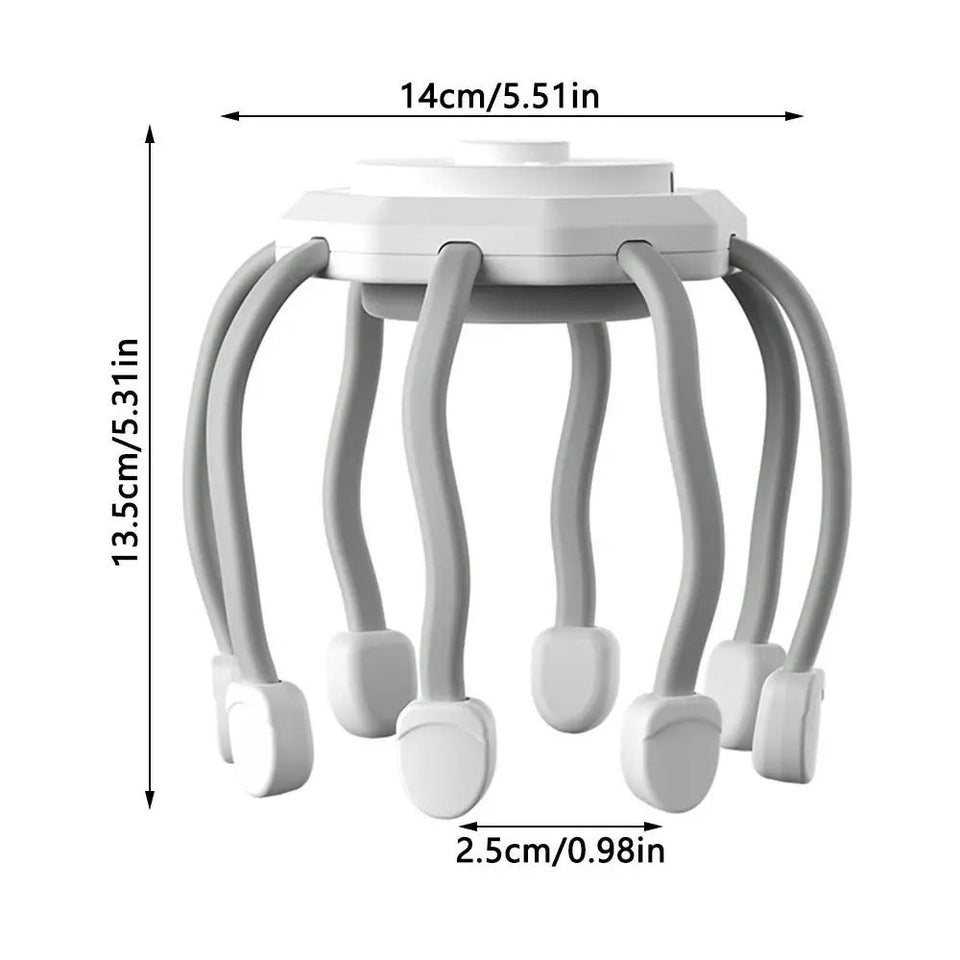 Electric Head Massager Unblock Headache Fit The Body Frequency Deep Sleeping Scalp Massager Relief Relax