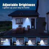 Solar LED Flood Light 100W Spotlight IP65 Waterproof with Remote Control & Adjustable for Outdoor