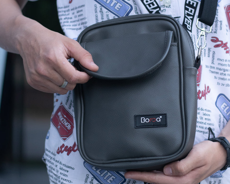 Premium Leather Crossbody Bag - Limited Edition