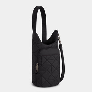 Crossbody Bag W/ Water-Bottle Compartment