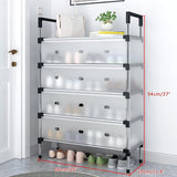 Hashmart Dust Proof Shoe Rack – Covered Shoe Storage Organizer