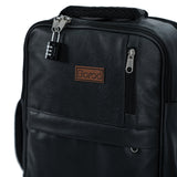 Leather Convertible Backpack + Anti-Theft Keyless Lock (3 In 1)