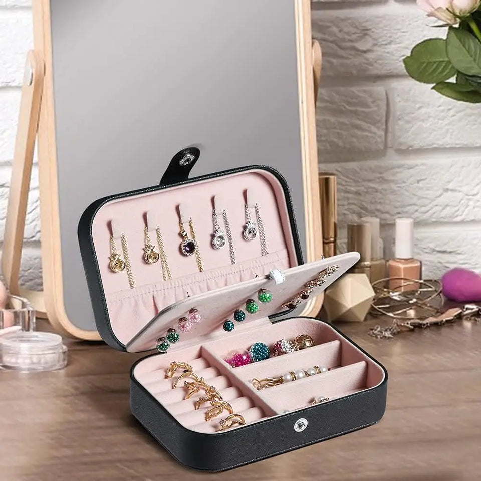 Hashmart Leather Jewellery Box
