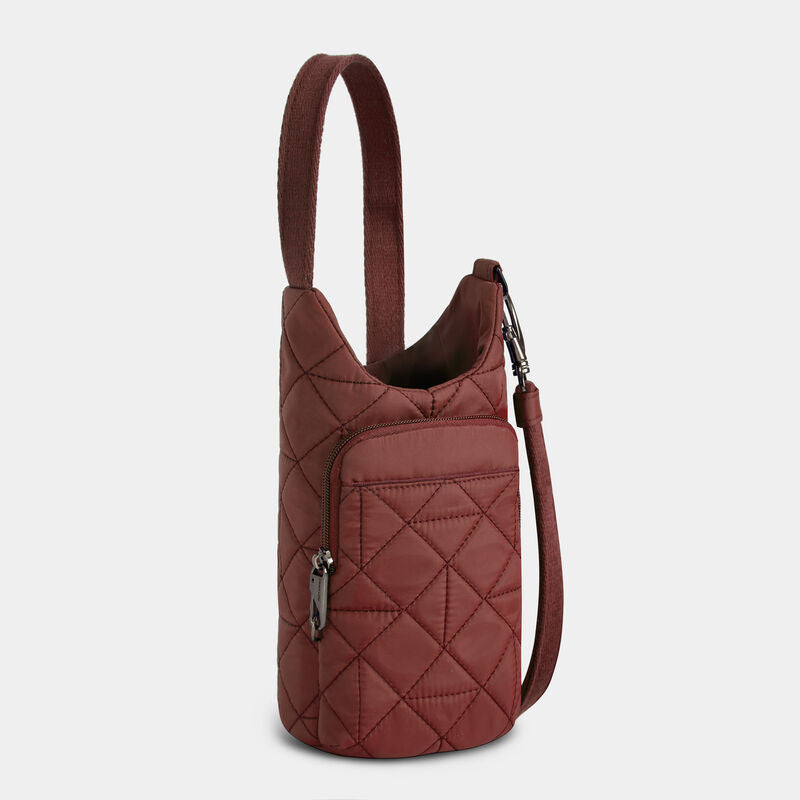 Crossbody Bag W/ Water-Bottle Compartment