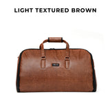 Leather Garment Duffle + Free Crossbody Bag