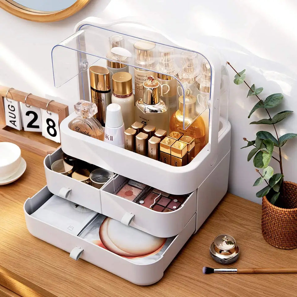 Double Door Cosmetics Organzier
