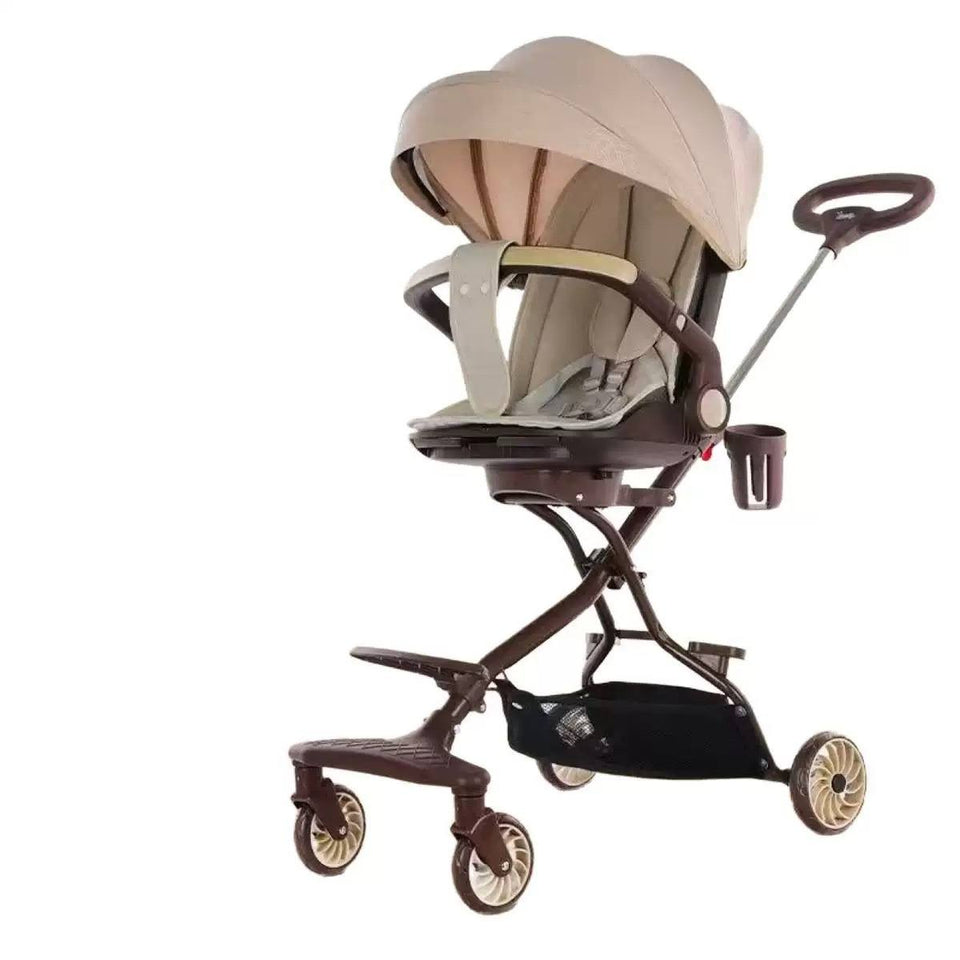 3-in-1 Baby Stroller Trike – Foldable, Safe & Parent-Controlled
