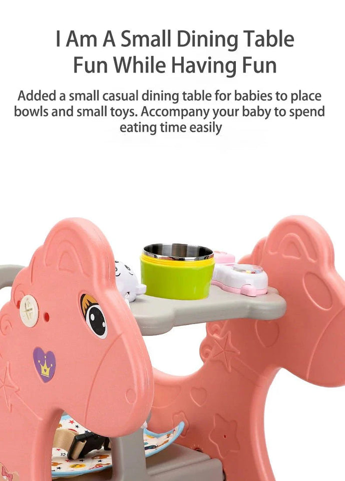 3 in 1 Little Rider MultiFunction Rocking Horse