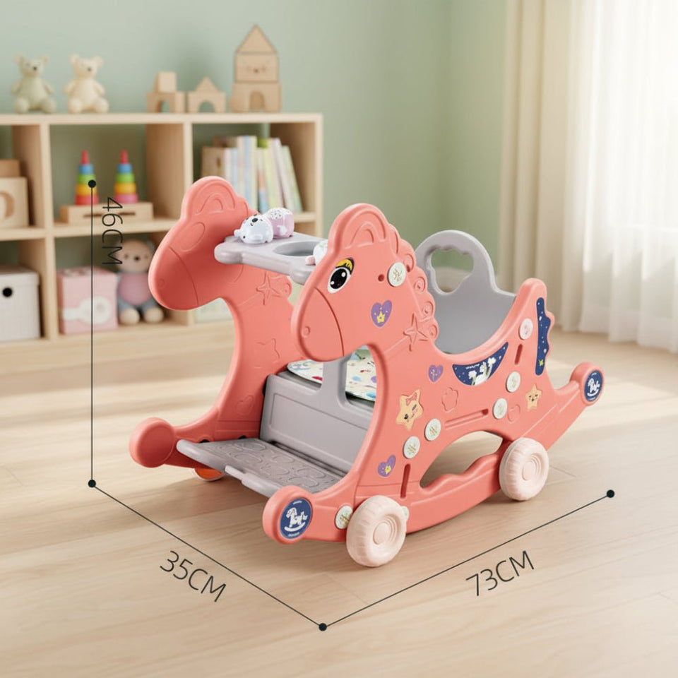 3 in 1 Little Rider MultiFunction Rocking Horse