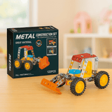 3-in-1 Metal Trucks Construction Set