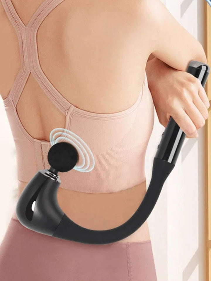Fascia Gun with Extended Handle Pro Advantage Percussion Massager Gun