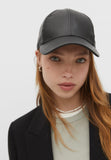 Black Leather Premium Cap