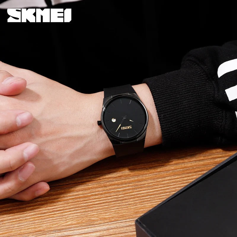 SKMEI 2177 Fashion Waterproof Quartz Movement Men's Wristwatch
