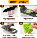 14-in-1 Vegetable Cutter With Container