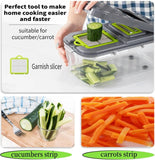 22-in-1 Vegetable Cutter with Container
