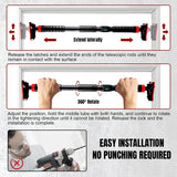 Adjustable Heavy Duty Doorway Pull-Up Bar