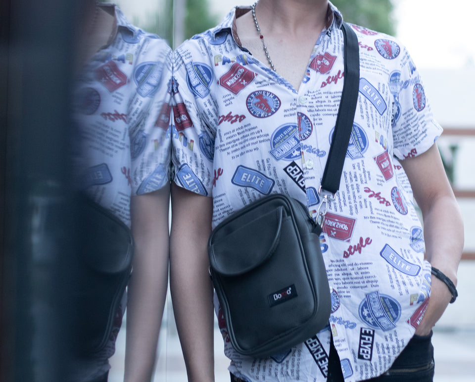Premium Leather Crossbody Bag - Limited Edition