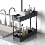 4 Tier Slim Storage Trolly with Wheels