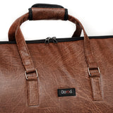 - Leather Garment Duffle & Free Crossbody Bag -