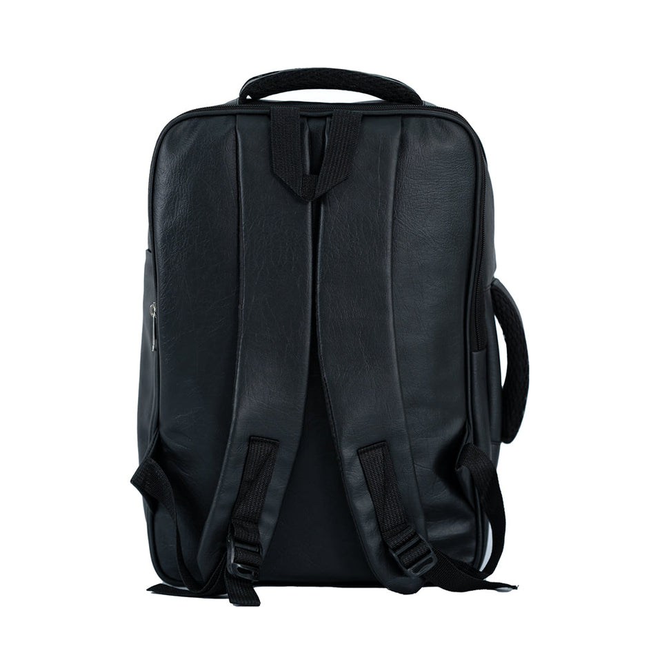 Leather Convertible Backpack + Anti-Theft Keyless Lock (3 In 1)