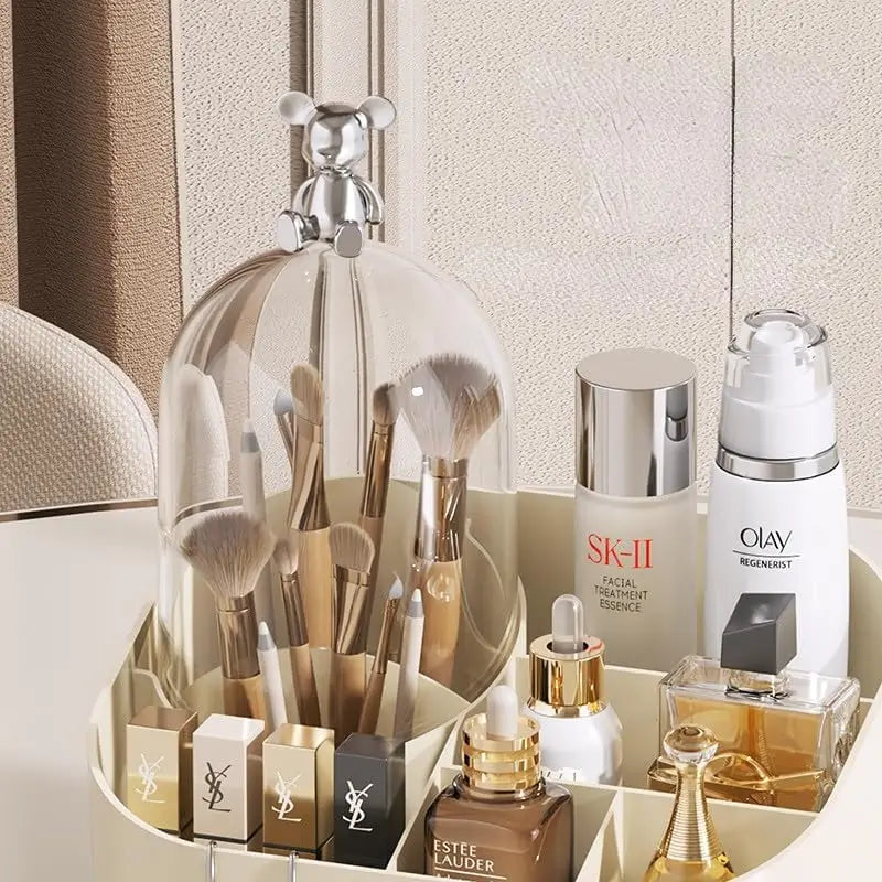 Hashmart Bear Brush Cosmetic Organizer