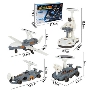 4 in 1 Solar Powered Space Exploration