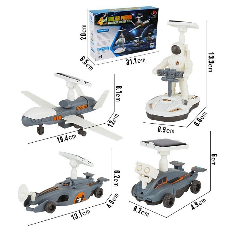 4 in 1 Solar Powered Space Exploration
