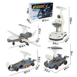 4 in 1 Solar Powered Space Exploration