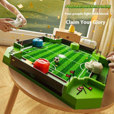4-Player Tabletop Football Arena Set – Remote Control Battle Soccer Game