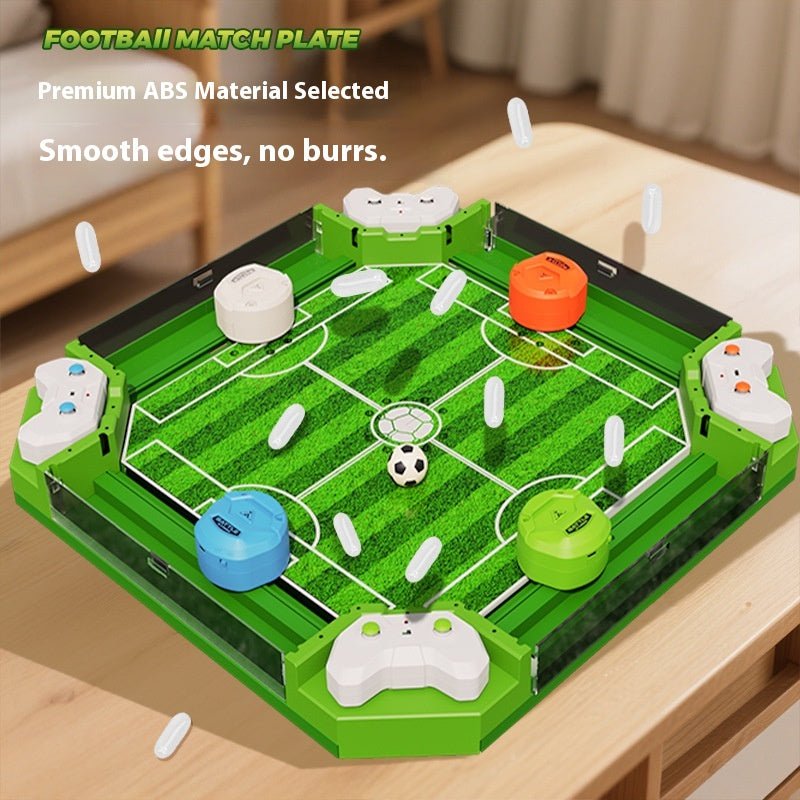 4-Player Tabletop Football Arena Set – Remote Control Battle Soccer Game