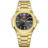 Power Brand Stainless Steel Waterproof Quartz Watch
