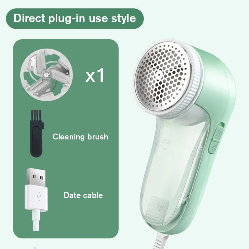 Lint Remover, Automatic Fabric Shaver for Clothes, Bedding, Carpets, Sofas - Effective Ball & Fuzz Removal, Household Cleaning Tool