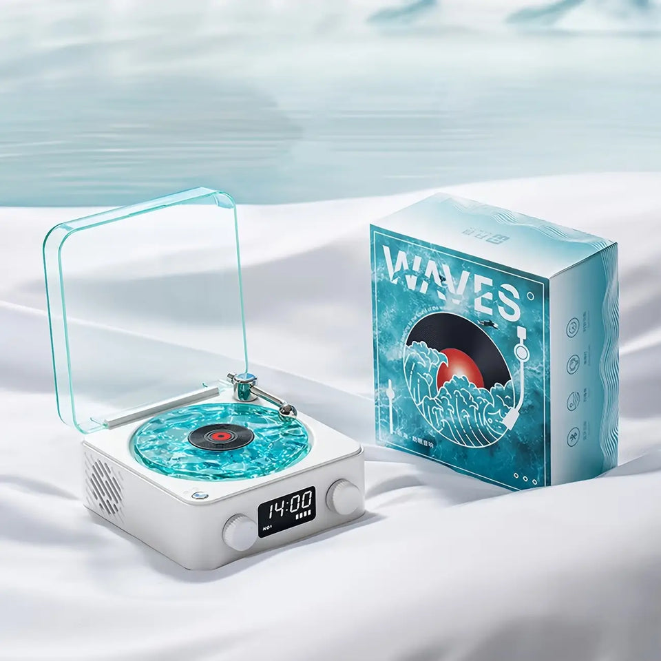 Bluetooth Speaker with Water Ripple