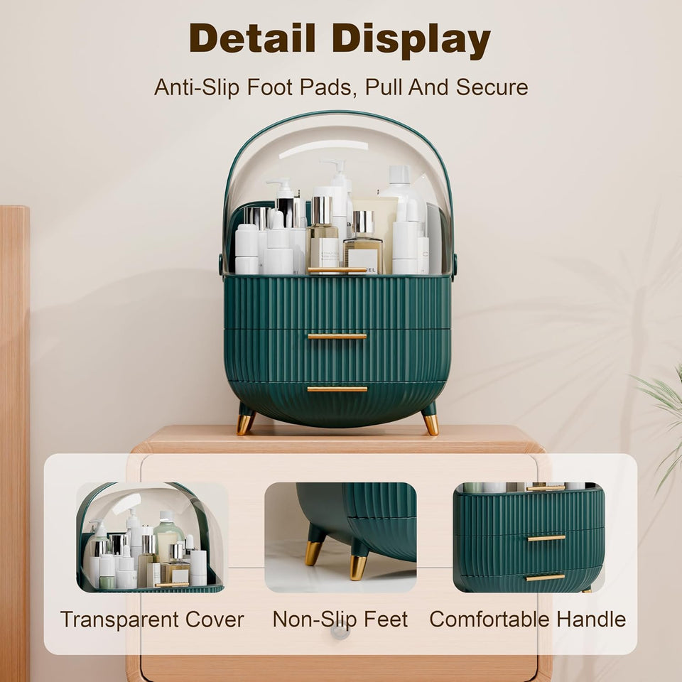 Large Capacity Light Luxury Cosmetic Organizer
