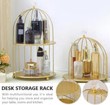 2-Tier Golden Vanity Stand