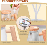 400ml Self Stirring Mug with Lid - Electric Mixing Cup
