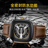Kademan Business Luxury Leather Strap Wrist Watch