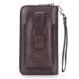 Savfox Brand Business Long Wallet Clutch Bag Mobile Phone Case