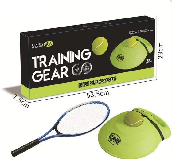 Tennis Training Gear Set – Self Rebound Practice System for Kids &  Beginners