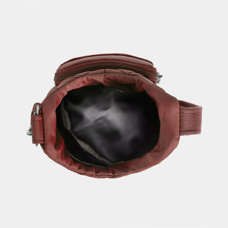 Crossbody Bag W/ Water-Bottle Compartment
