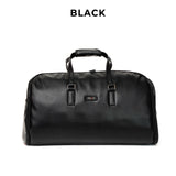 Leather Garment Duffle + Free Crossbody Bag