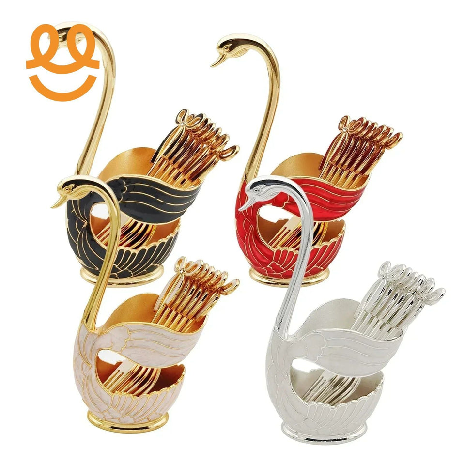 Swan Figurines & Luxury Ornaments in Pakistan - Premium Home Decor