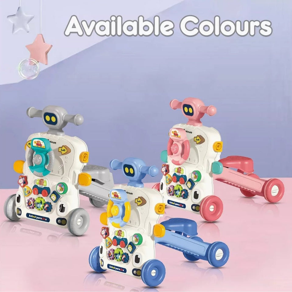 6-in-1 Multifunction Musical Baby Walker
