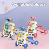 6-in-1 Multifunction Musical Baby Walker