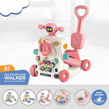 6-in-1 Multifunction Musical Baby Walker