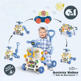 6-in-1 Multifunction Musical Baby Walker
